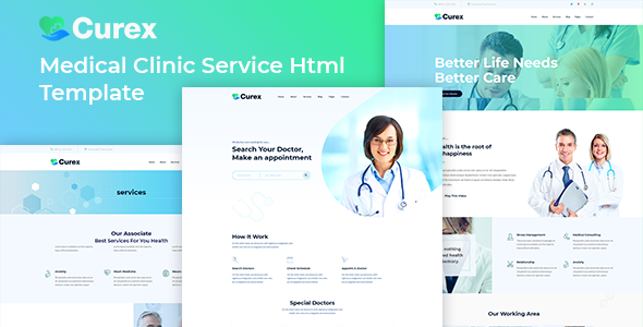 Curex-Medical-Clinic-Service-HTML-Template