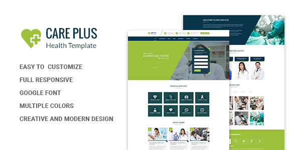 Health CarePlus - Medical And Health Template