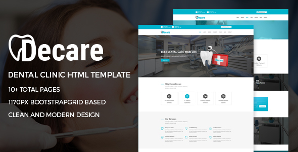 Decare-Dental-Clinic-HTML-Template