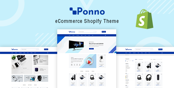 Ponno - Electronics eCommerce Shopify Theme