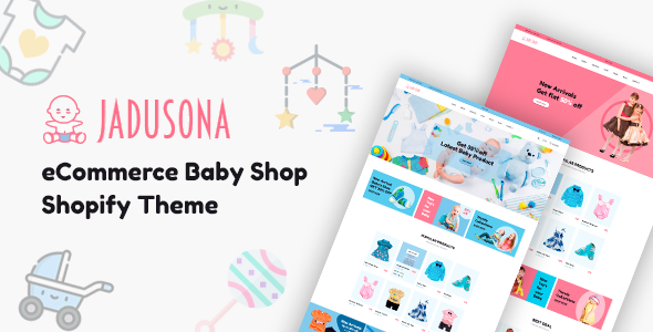 Jadusona – eCommerce Baby Shop Shopify Theme