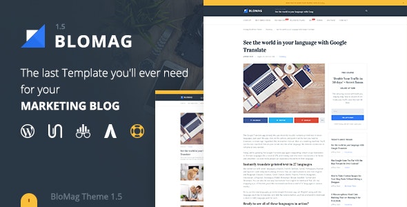 BloMag WordPress Theme - Exclusively for Marketers