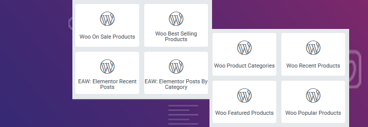 Elementor addons for WordPress